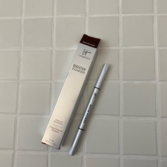 NIB IT Cosmetics “Brow Power” Universal Brow Pencil in Universal Taupe - Picture 2 of 5